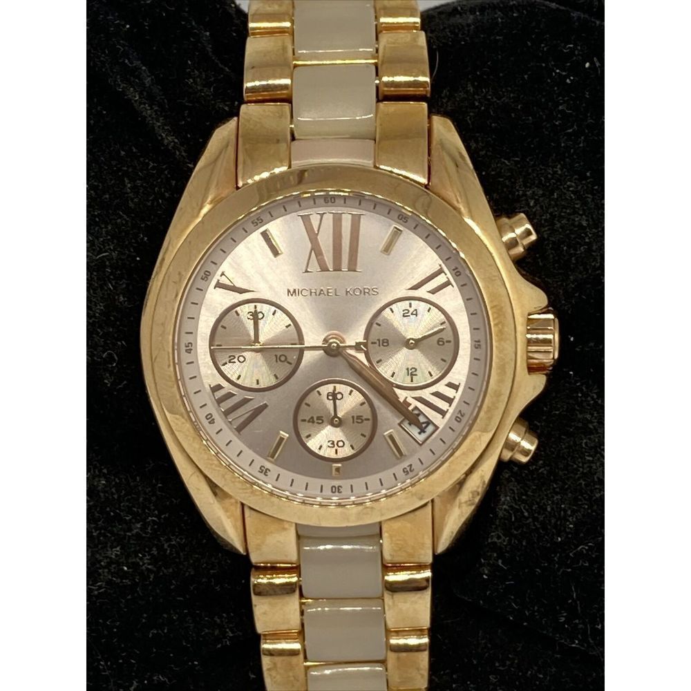 Michael Kors Bradshaw MK6066 Women's Stainless Steel Analog Dial Watch RQ24 - Picture 2 of 12
